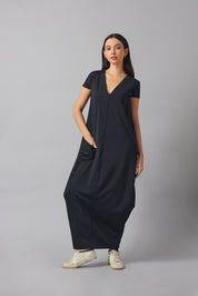 Effortless basic dress | Negro |