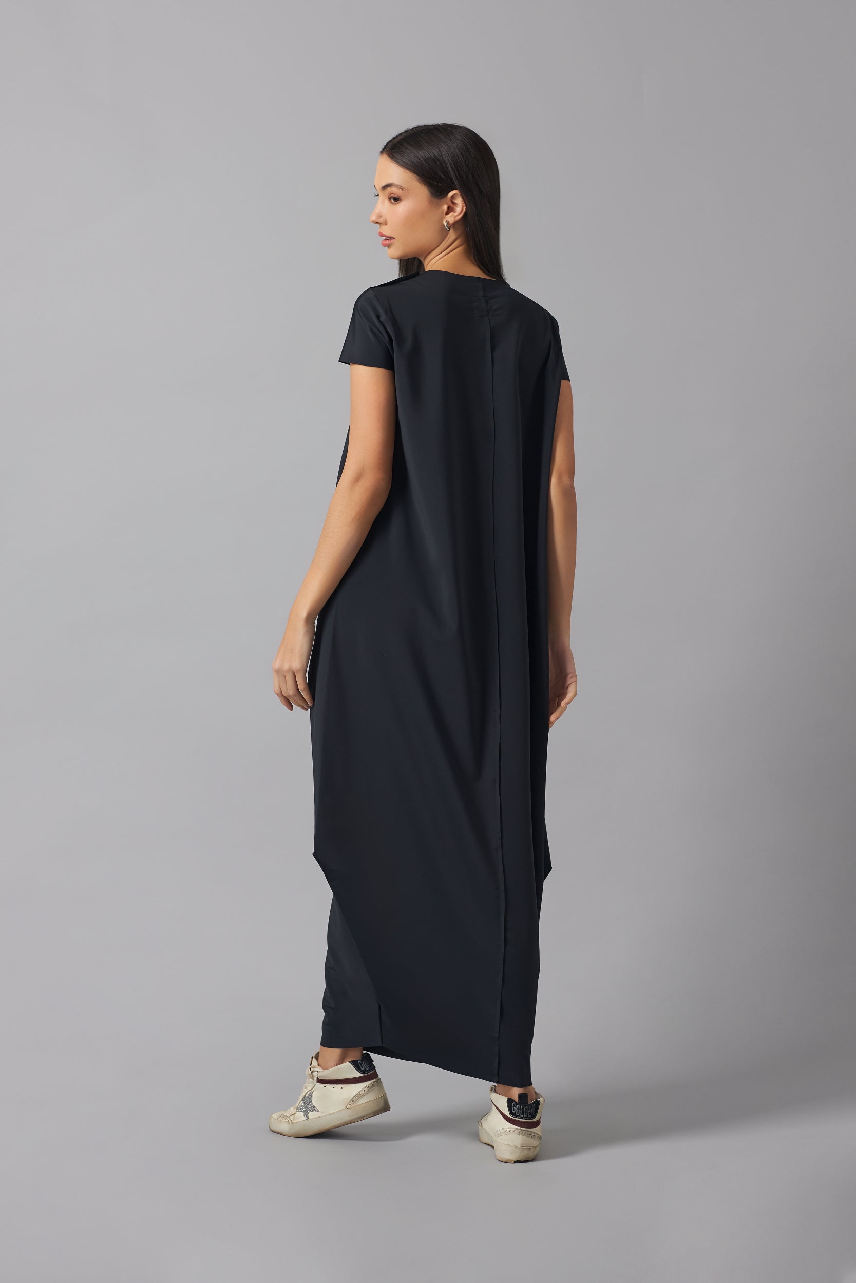 Effortless basic dress | Negro |