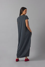 Effortless basic dress | Gris Grafito |