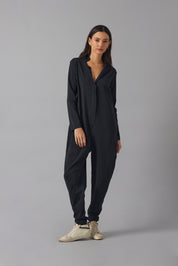 Utility jumpsuit | Negro |