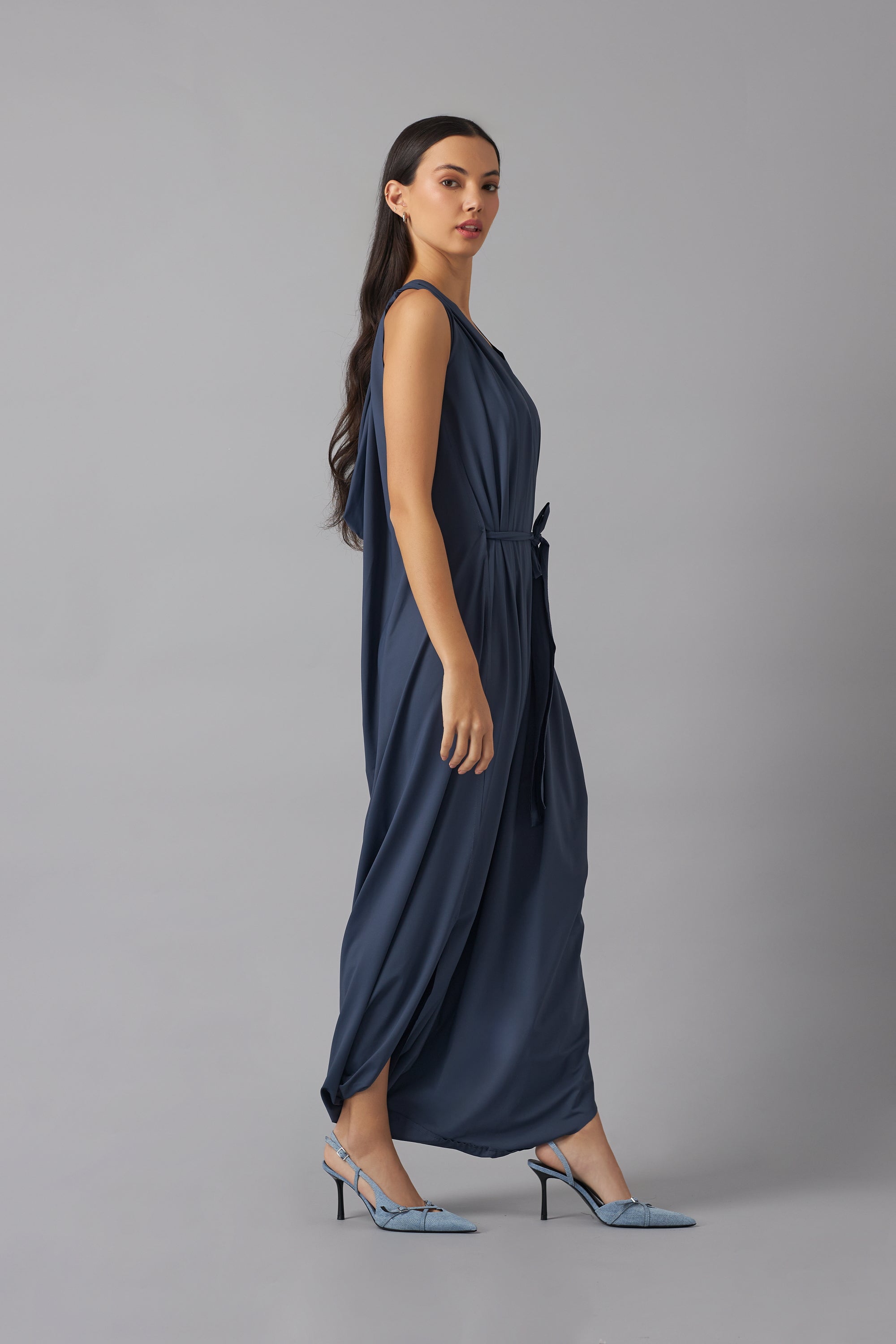 Baggy Jumpsuit  | Azul Acero |