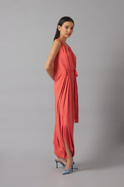 Baggy Jumpsuit  | Naranja Coral |