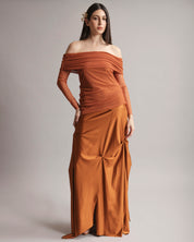 Pia Dress | Ocre |