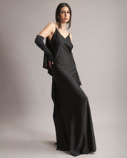 Fly Dress | Negro Brillante |