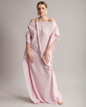 Senda Cotton Dress With Necklace | Rosa |
