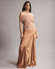 Pia Dress | Champagne |
