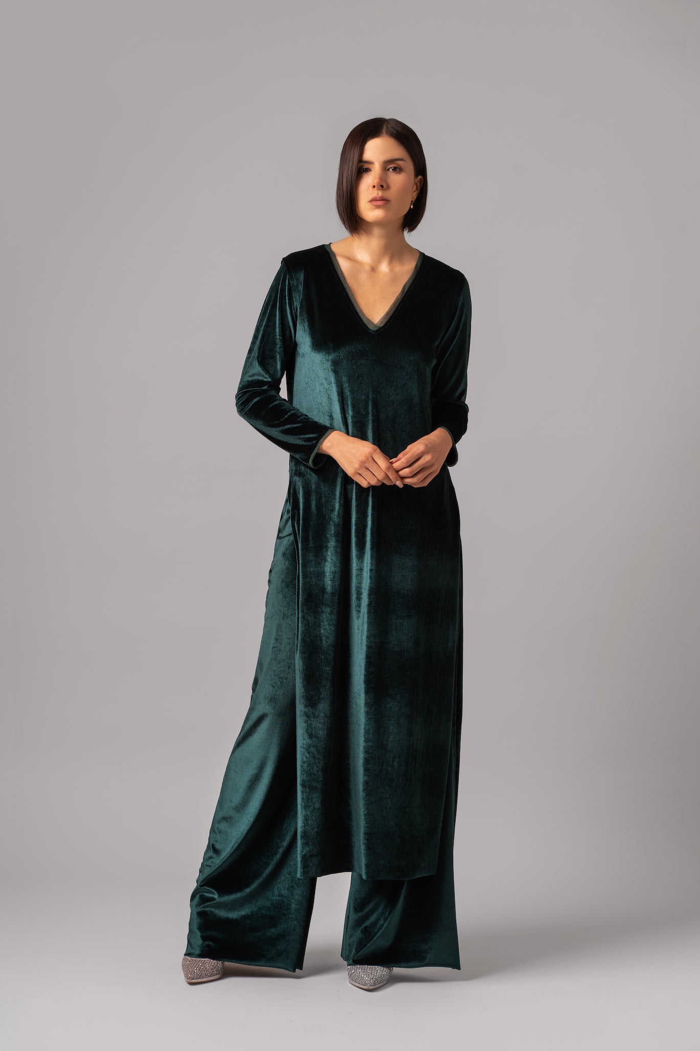 Magnolia Tunic Set | Green |