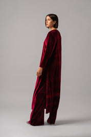 Magnolia Tunic Set | Burgundy |