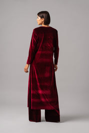 Magnolia Tunic Set | Burgundy |