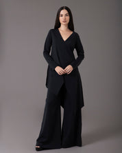 Bell bottom asymmetric set | Negro |