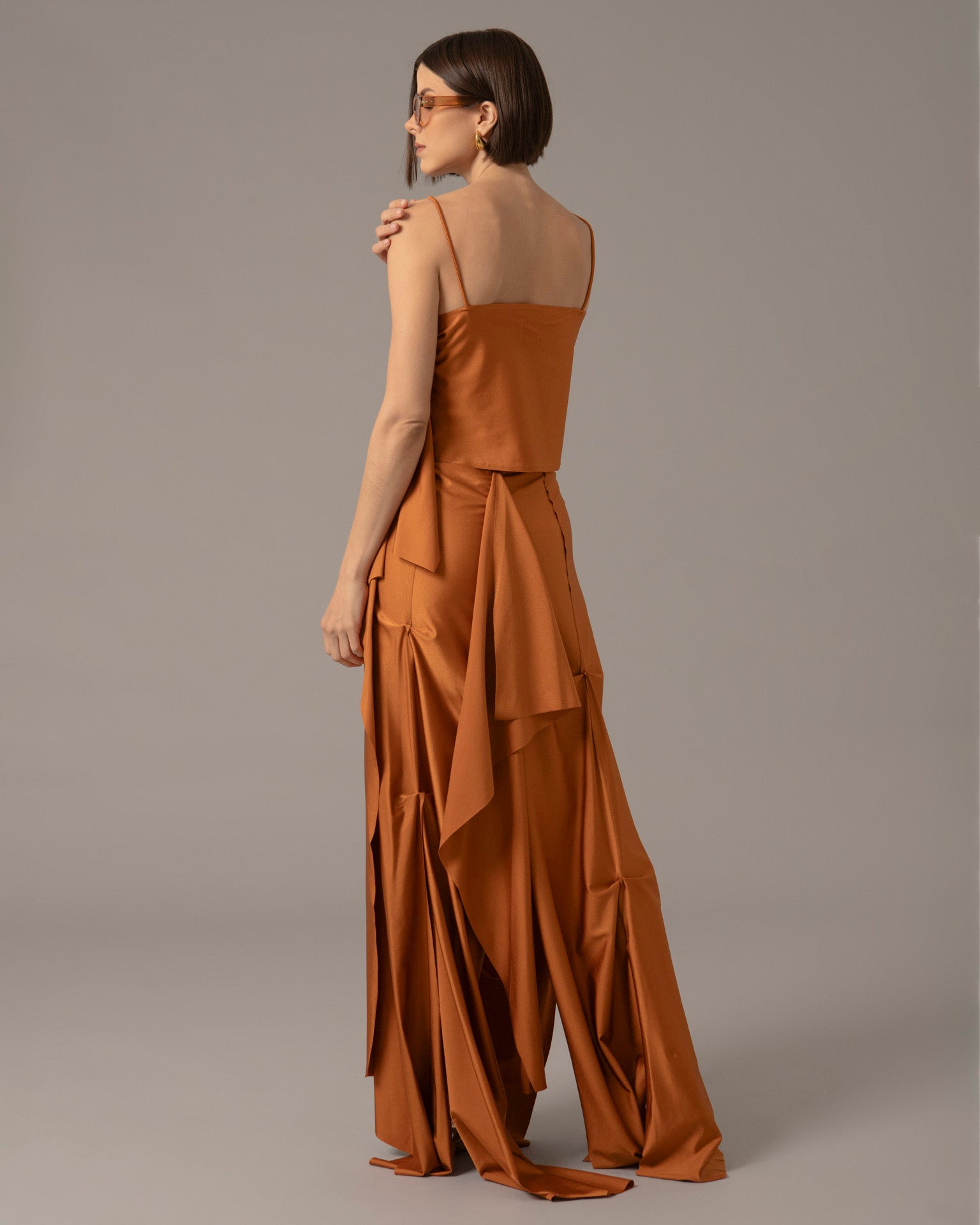 Two piece pike skirt set | Naranja Brilloso |