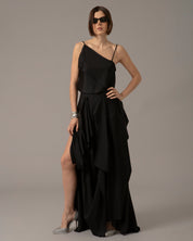 Two piece pike skirt set | Negro Brillante |