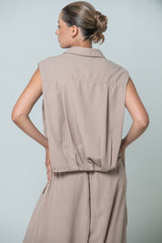 Lina Blouse | Beige |