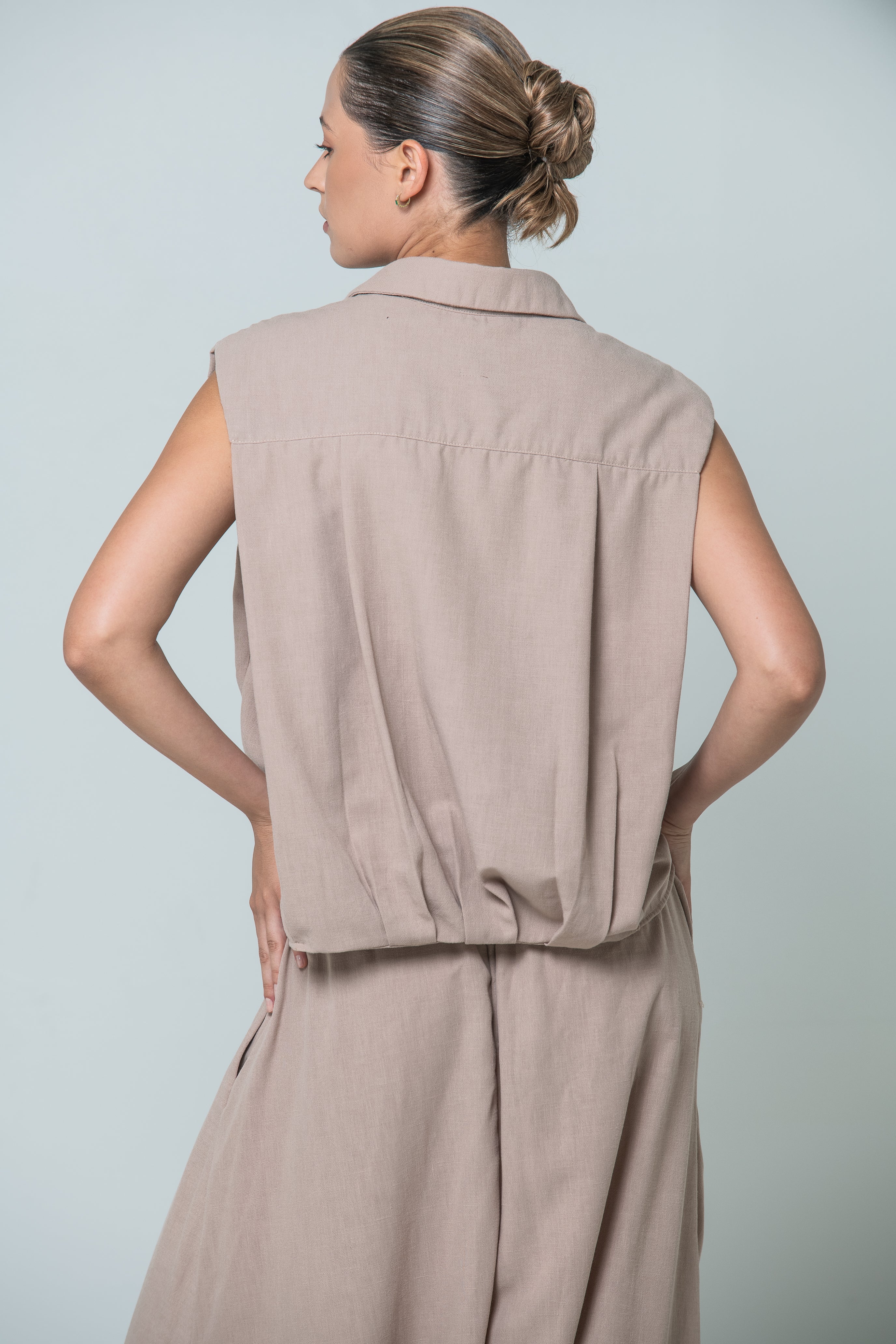 Lina Blouse | Beige |