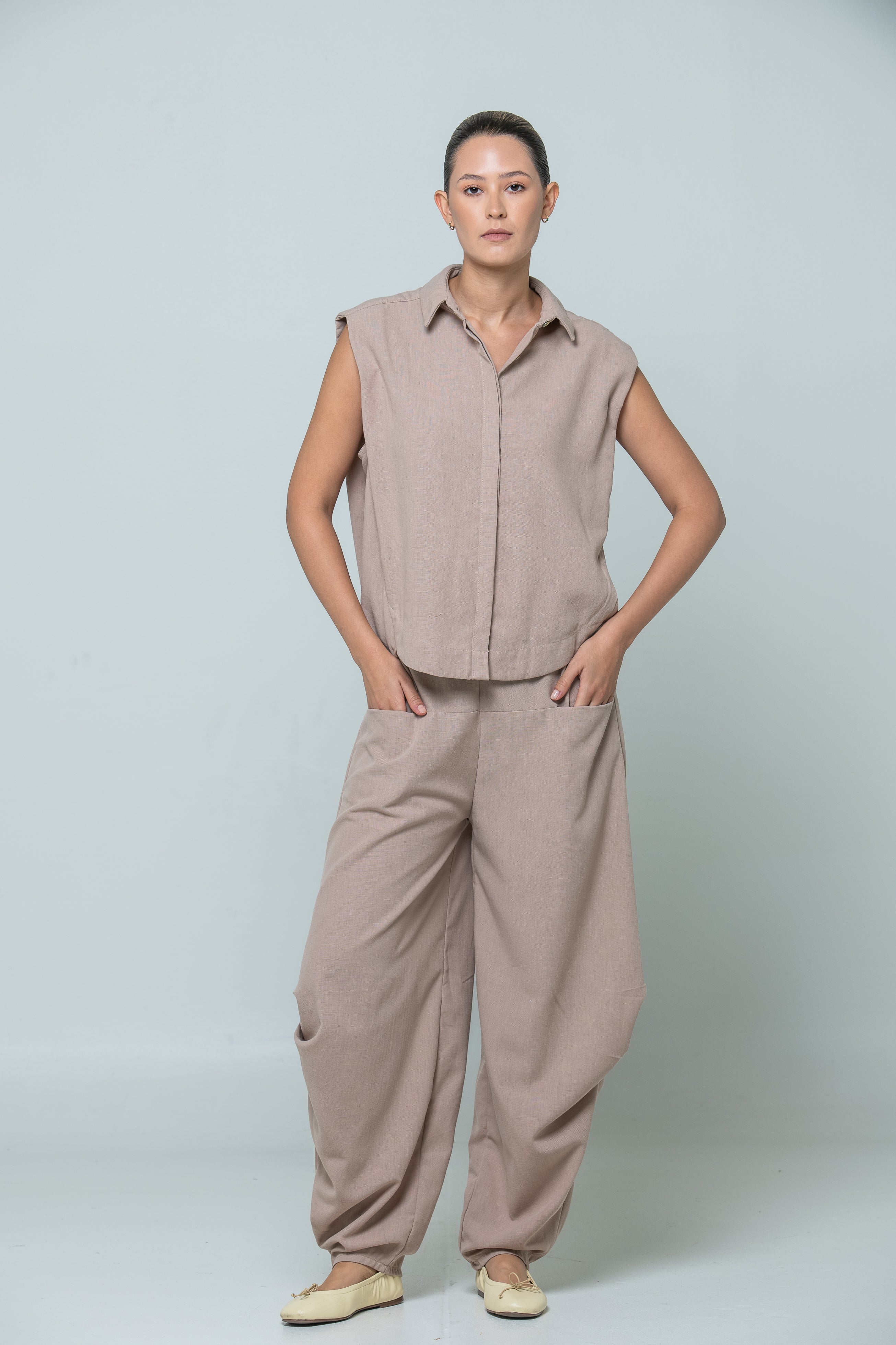 Lina Pants | Beige |